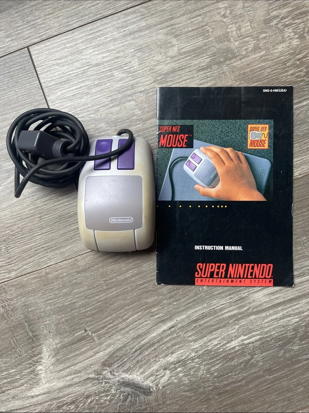 Nintendo Super Nintendo Entertainment System (gray & purple)